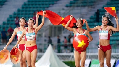 Trao thưởng 1 tỉ đồng cho đội tuyển điền kinh Việt Nam tại SEA Games 33