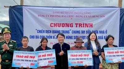 Le quartier de Hai Chau a fourni 700 millions de VND pour aider la commune de Hung Son à mettre en œuvre la campagne Quang Trung.