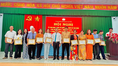 Ủy ban MTTQ Việt Nam xã Vạn Ninh tổng kết công tác năm 2025
