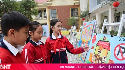Program pertukaran pendidikan tentang kemahiran penyertaan lalu lintas selamat untuk pelajar sekolah rendah.