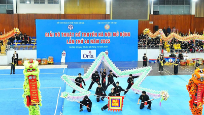 พิธีเปิดการแข่งขันศิลปะการต่อสู้แบบดั้งเดิมนานาชาติฮานอย ครั้งที่ 40 ประจำปี 2025