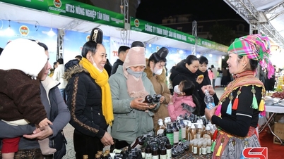 Cérémonie d'ouverture de la Semaine de l'Exposition des Produits Agricoles en l'honneur du Congrès des délégués de l'Association Provinciale des Agriculteurs de Son La