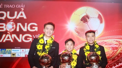 Hoang Duc, Bich Thuy a Doan Phat vyhráli vietnamský Zlatý míč za rok 2025.
