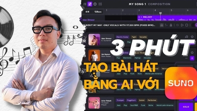 Sáng tác bài hát bằng AI trong 3 phút chỉ với vài thao tác đơn giản