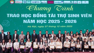 Burse de 1,3 miliarde VND acordate studenților Academiei de Agricultură din Vietnam.