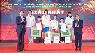 'Sân trường mơ ước của em' lan tỏa mạnh mẽ thông điệp bảo vệ môi trường