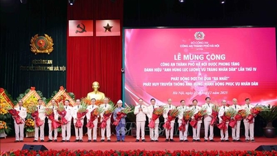กองกำลังตำรวจฮานอยเข้าร่วมการแข่งขันในโครงการ "สามอันดับแรก" เพื่อสร้างภาพลักษณ์ที่เปี่ยมด้วยมนุษยธรรมในการรับใช้ประชาชน