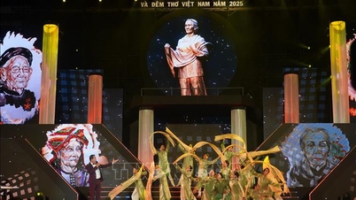 Shining 'Vietnamese Posture' in Vietnam Poetry Night 2025