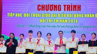 Chương trình “Tiếp xúc, đối thoại giữa đại biểu HĐND tỉnh Gia Lai với trẻ...