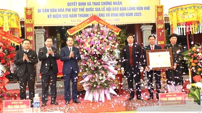 Công nhận Lễ hội Báo bản làng Nộn Khê là Di sản văn hóa phi vật thể Quốc gia