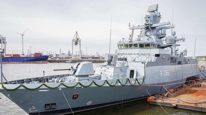 Deutschland untersucht mutmaßlichen Sabotageakt an neuem Kriegsschiff