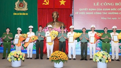 13 lãnh đạo cấp phòng Công an tỉnh Đồng Nai xin nghỉ công tác trước hạn