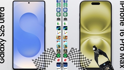 Galaxy S25 Ultra យកឈ្នះ iPhone 16 Pro Max ក្នុងការធ្វើតេស្តល្បឿន