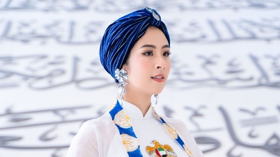 ង៉ុក ហាន នាំជនជាតិវៀតណាម Ao Dai ទៅកាន់ទីក្រុងឌូបៃ