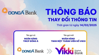 ធនាគារ DongA ប្តូរឈ្មោះ ផ្លាស់ប្តូរទីស្នាក់ការកណ្តាល ធនាគារមួយចំនួនមាន "អត្តសញ្ញាណ" ថ្មី