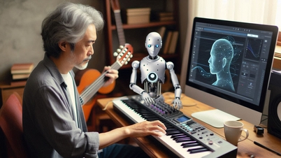 I make music with AI, SUNO sings 'First Spring' in English so softly