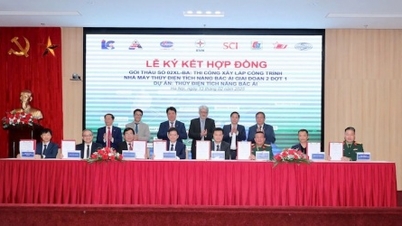 Signing contract for construction package of Bac Ai Pumped Storage Hydropower Plant Phase 2, Phase 1