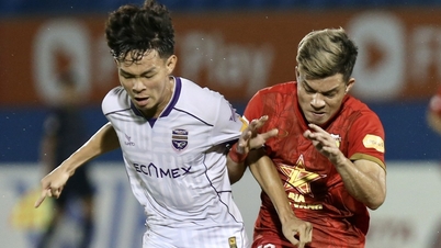 HAGL stands still, 'king of draws' Ha Tinh stands in an unexpected position