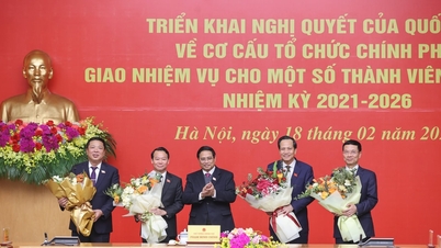 Prime Minister Pham Minh Chinh assigns tasks to newly appointed members of the Government.