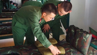 Premier jour dans l'armée
