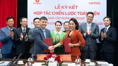Vingroup និង Viettel សហការជំរុញការផ្លាស់ប្តូរបៃតង និងការផ្លាស់ប្តូរឌីជីថលរបស់សហគ្រាស