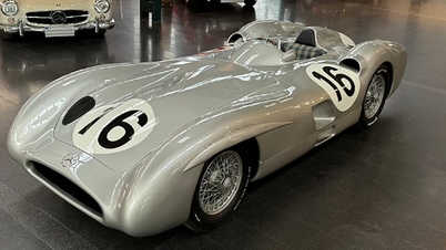 El Mercedes W196 R de 1955 rompe récord de subasta