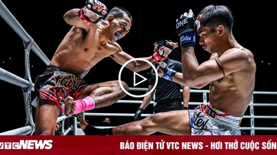 Muay Thai master only used 1 move 31 times, opponent ran around not knowing how to counter