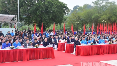 Lanzamiento del Festival de Plantación de Árboles “Siempre agradecidos al Tío Ho” y competencia para dar la bienvenida a los congresos del Partido en todos los niveles