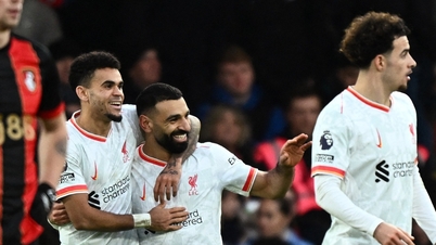 Salah's great performance caused the Premier League to fluctuate rapidly, Real Madrid unexpectedly suffered a shocking loss