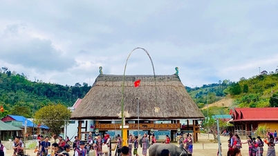 ប្រជាជន Co Tu ប្រារព្ធពិធីបុណ្យដើម្បីស្វាគមន៍ឆ្នាំថ្មី