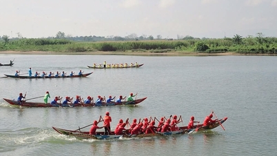 ពិធីបុណ្យប្រណាំងទូកនៅទន្លេ Tra Khuc ក្លាយជាបេតិកភណ្ឌវប្បធម៌អរូបីរបស់ជាតិ