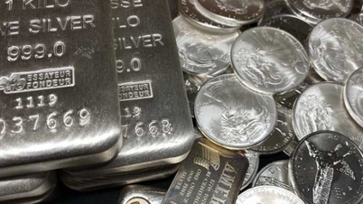 Giá bạc hôm nay 2/2/2025: Bạc đảo chiều giảm