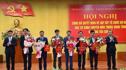 Công bố 5 tân giám đốc sở sau hợp nhất