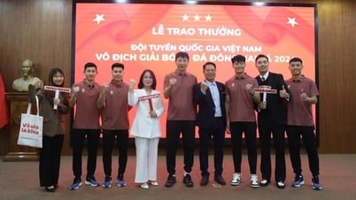 Kingsport thưởng nóng đội tuyển bóng đá quốc gia 500 triệu đồng tiền mặt