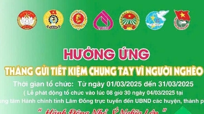 Phát động Tháng gửi tiết kiệm chung tay vì người nghèo
