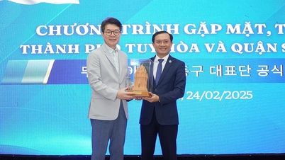 Đoàn đại biểu quận Seongdong (TP Seoul, Hàn Quốc) thăm và làm việc tại TP Tuy Hòa