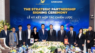 Sunshine Group "bắt tay" đại gia công nghệ Samsung