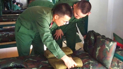 Tân binh tâm tình về những ngày đầu nhập ngũ