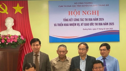 Binh Dinh belegte im Jahr 2024 im Industrie- und Handelswettbewerb des Clusters der südzentralen Küstenprovinzen den ersten Platz.