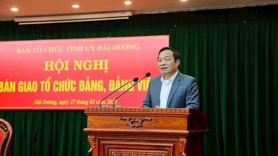 Hai Duong ប្រគល់អង្គការបក្សមូលដ្ឋាន និងសមាជិកបក្សបន្ទាប់ពីរៀបចំឡើងវិញ
