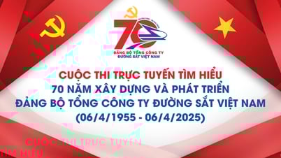 Tìm hiểu 70 năm xây dựng và phát triển Đảng bộ Tổng công ty ĐSVN
