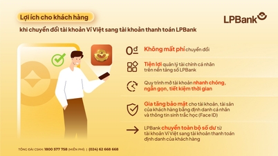 ធនាគារ Loc Phat Vietnam (LPBank) បំប្លែងគណនី Viet ទៅជាគណនីទូទាត់របស់ LPBank