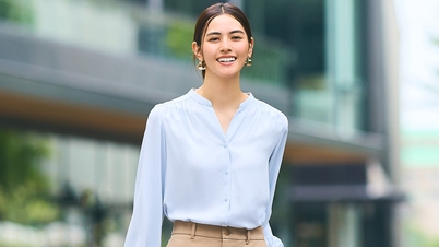 Wear wide leg pants to look taller