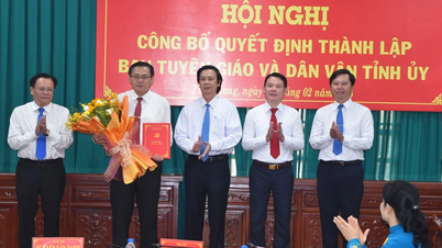 Tien Giang បានបង្កើតនាយកដ្ឋានឃោសនា និងចលនាមហាជនរបស់គណៈកម្មាធិការបក្សខេត្ត