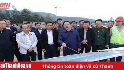 លេខាបក្សខេត្ត Nguyen Doan Anh បានពិនិត្យវឌ្ឍនភាពនៃគម្រោងសំខាន់ៗមួយចំនួន និងការងារនៅតំបន់សេដ្ឋកិច្ច Nghi Son។