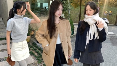 Không phải quần tất đen, đây mới là kiểu quần tất hội gái Hàn chăm diện nhất lúc này