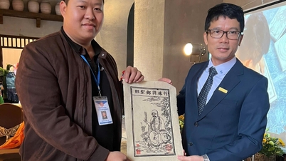 Lần đầu tổ chức triển lãm khắc in mộc bản Thanh Liễu (Hải Dương) tại Lễ hội Xuân Yên Tử