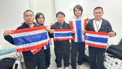 ハマスに拘束されたタイ国民が帰国し家族と再会