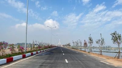 Bac Giang strives to complete the road leading to Dong Viet bridge