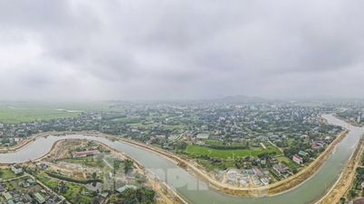 Un remblai fluvial d'une valeur de plus de 200 milliards de VND change l'apparence urbaine du sud de Ha Tinh